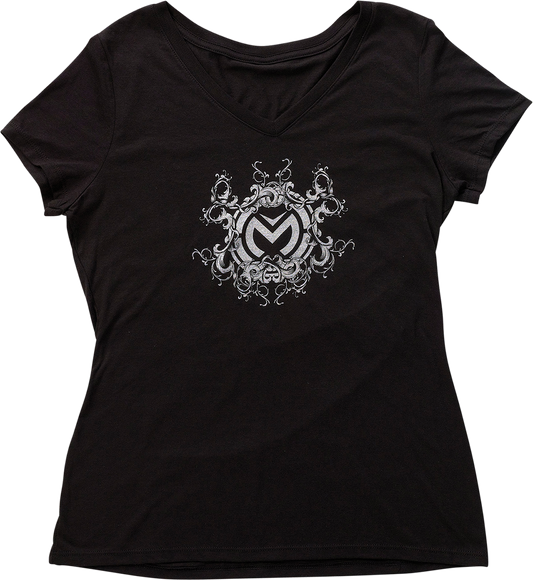 MOOSE OFFROAD Women's Filigree T-Shirt - Black, Part Number 3031-4025