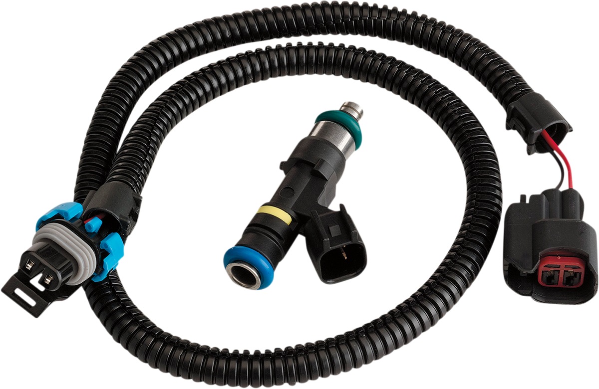 Moose Offroad Fuel Injector with Pigtail for Polaris 100-5266-PU
