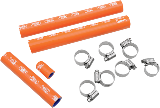 Moose Offroad Race Fit Radiator Hose Kit - Orange for KTM MBU-KTM-51-OR