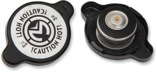 MOOSE OFFROAD Stock Replacement Radiator Cap - Black - 1.1 Bar (Part Number 212-1112)