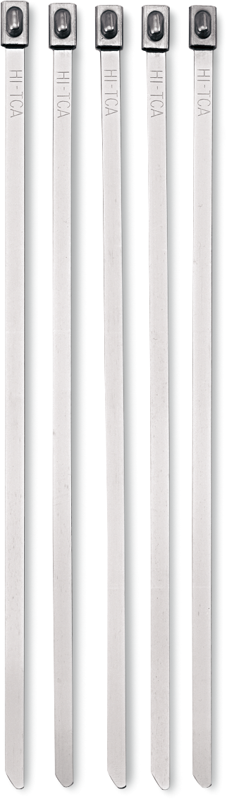 MOOSE OFFROAD 14-Inch Stainless Steel Cable Ties (Part No. 304-0514)