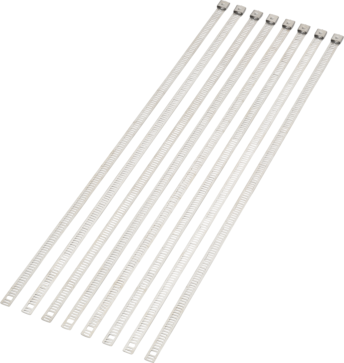 MOOSE Offroad 14-Inch Stainless Steel Cable Tie - Silver, Pack of 8 - Part 304-0515