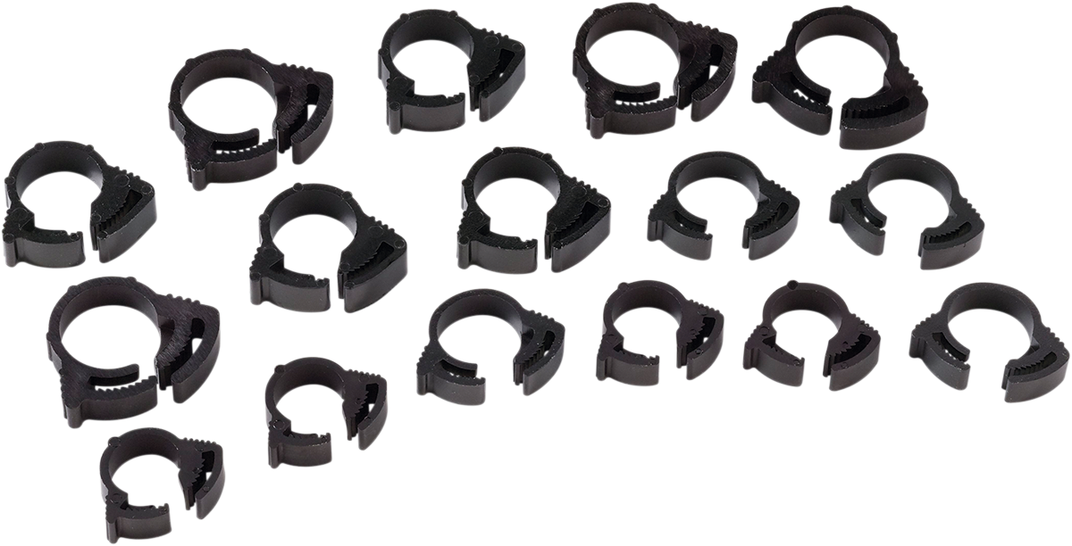 MOOSE OFFROAD Ratchet Nylon Clamps 16-Piece Set Part #111-2016