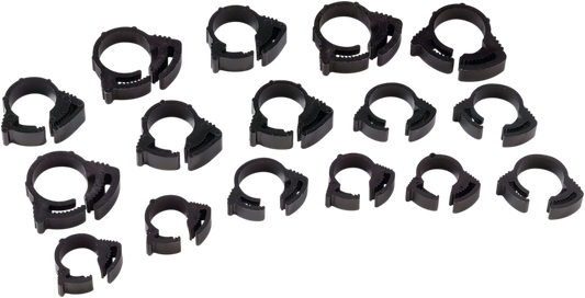 MOOSE OFFROAD Ratchet Nylon Clamps 16-Piece Set Part #111-2016
