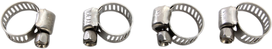 MOOSE OFFROAD Stainless Steel Clamp Hose 8-22 mm Part Number 114-6406 - 4 Pack