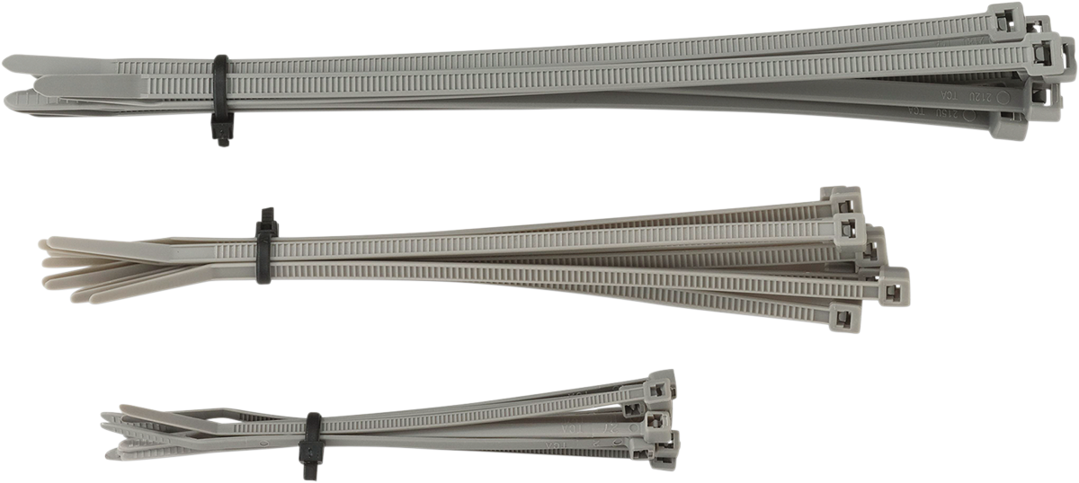 Moose Offroad 303-4688 Grey Cable Ties - 30 Pack for Reliable Fastening