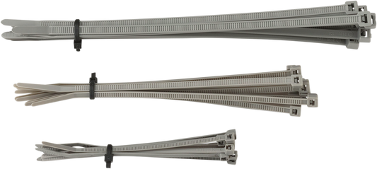 Moose Offroad 303-4688 Grey Cable Ties - 30 Pack for Reliable Fastening
