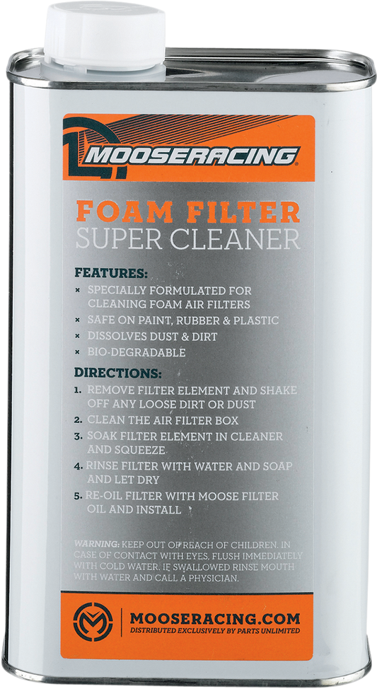 Moose Offroad Biodegradable Air Filter Cleaner 1L DT-20-50