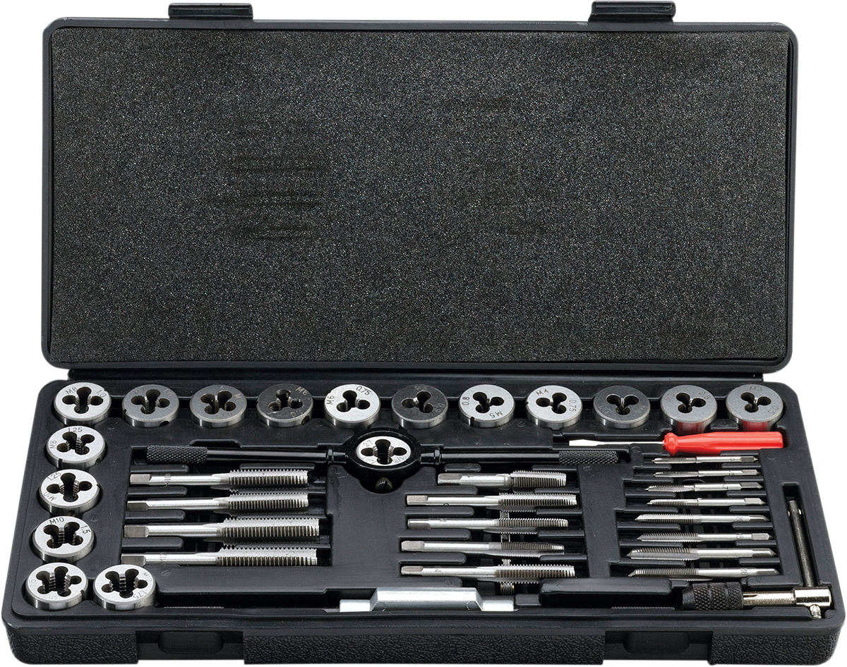 MOOSE OFFROAD Metric 40-Piece Tap and Die Set (Part Number 206-4002)