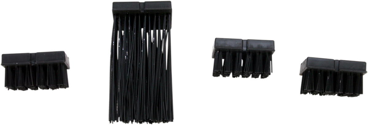 Moose Offroad Replacement Chain Brush Bristles (Part 153-5334) – 4-Piece Set