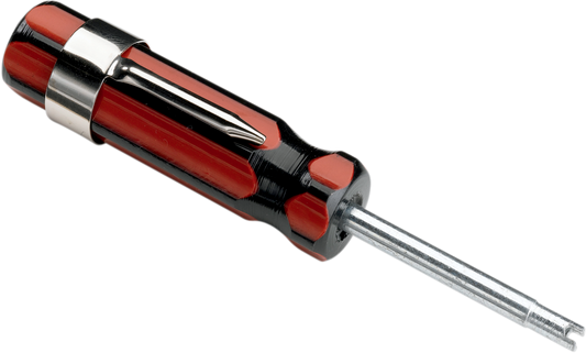 Moose Offroad Valve Core Tool 041-0444 for Tire Valve Extraction and Installation