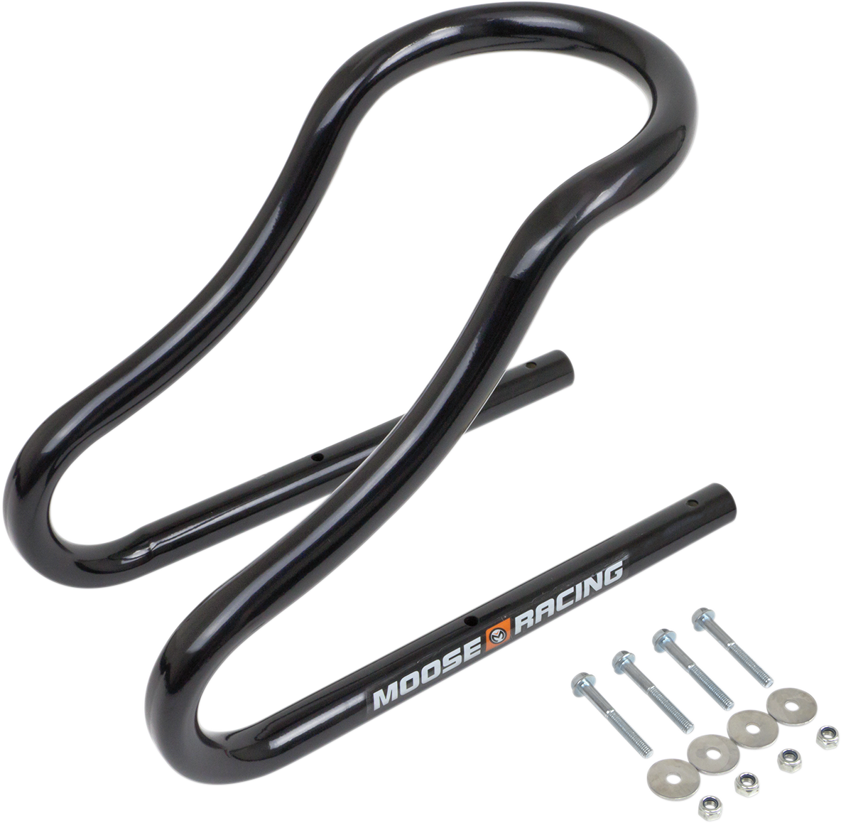 Moose Offroad 3911-0051 Black Sport Wheel Chock for Trucks, Vans, and Trailers