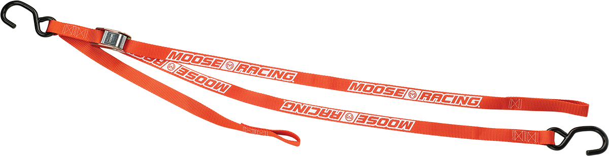 Moose Offroad Soft-Tie Tie-Downs - Orange (Part #3920-0358)