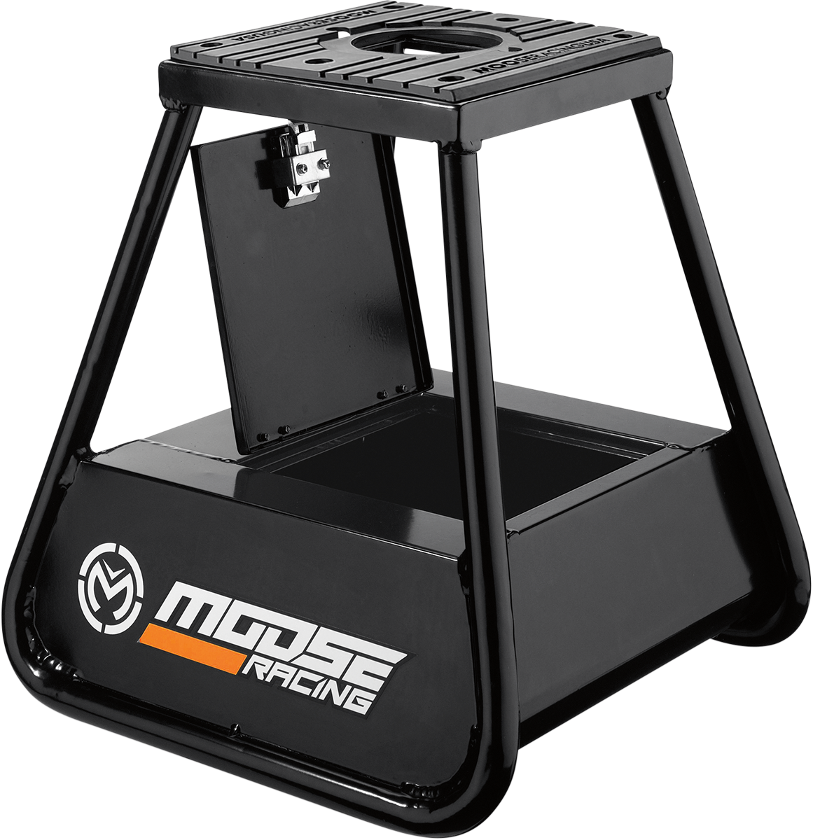 Moose Offroad Bike Stand with Storage - Model 4101-0458, Black
