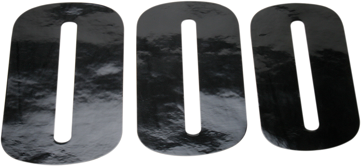 Moose Offroad Race Number 0 - Black - 4.5 inches - Part Number 80010