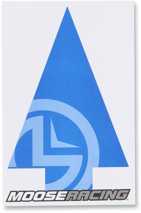Moose Offroad M9005-15PT Course Arrow - Blue and White, Heavy-Duty Card Stock