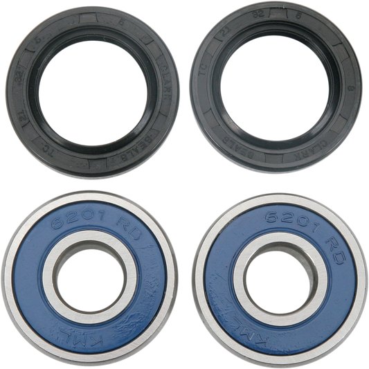 Moose Offroad Honda 25-1027 Wheel Bearing Kit for Front and Rear - High-Performance Wheel Seals and Bearings