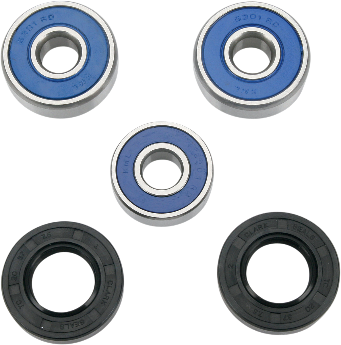 Moose Offroad Kawasaki/Suzuki Wheel Bearing Kit (Part 25-1181) for Front and Rear Wheels