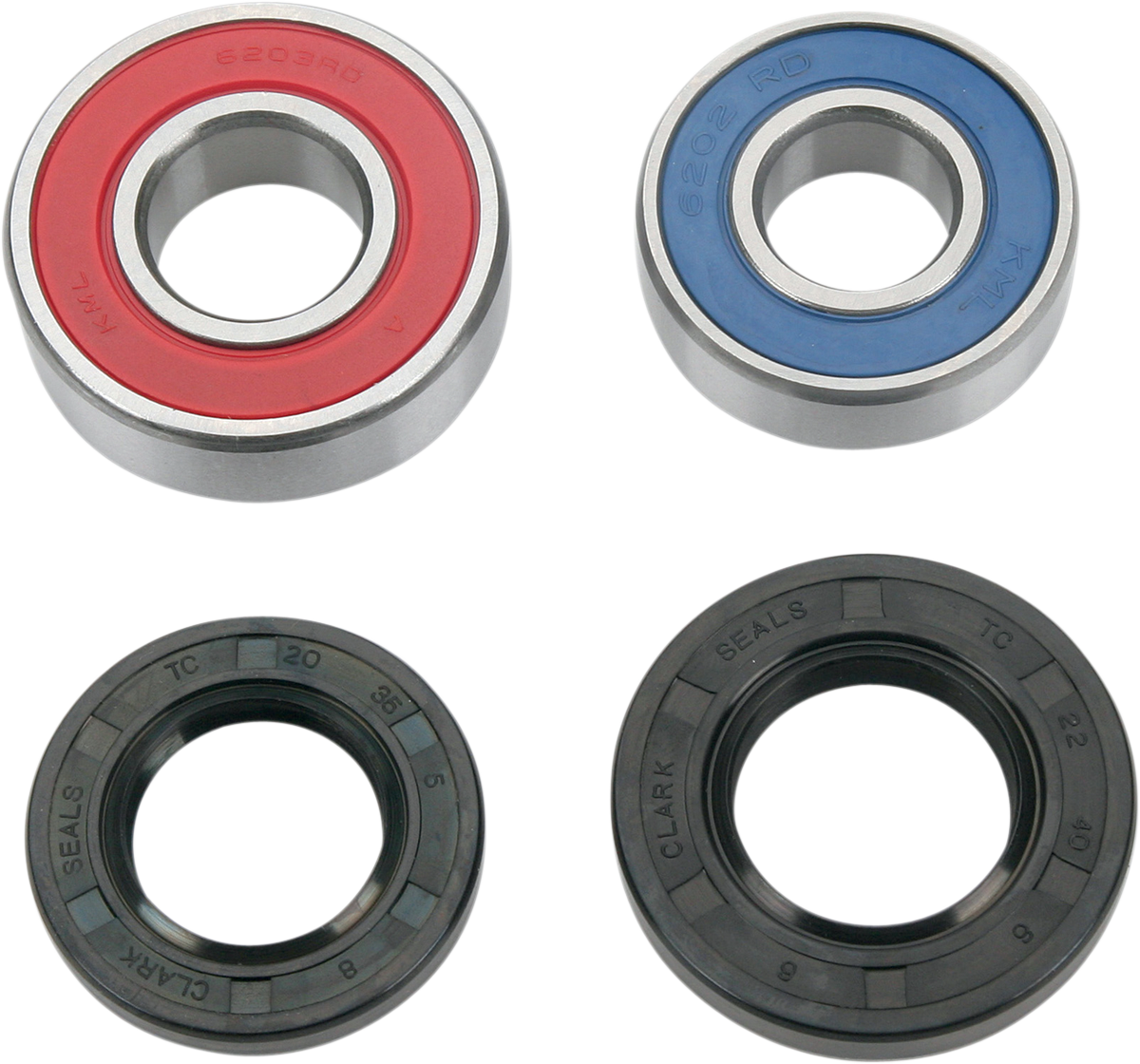 Moose Offroad Front Wheel Bearing Kit for KFX, KX, QuadSport, and Quadmaster - Part #25-1194