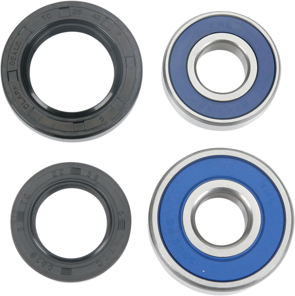 Moose Offroad Rear Wheel Bearing Kit for Yamaha MX1 Hubs - Part 25-1201