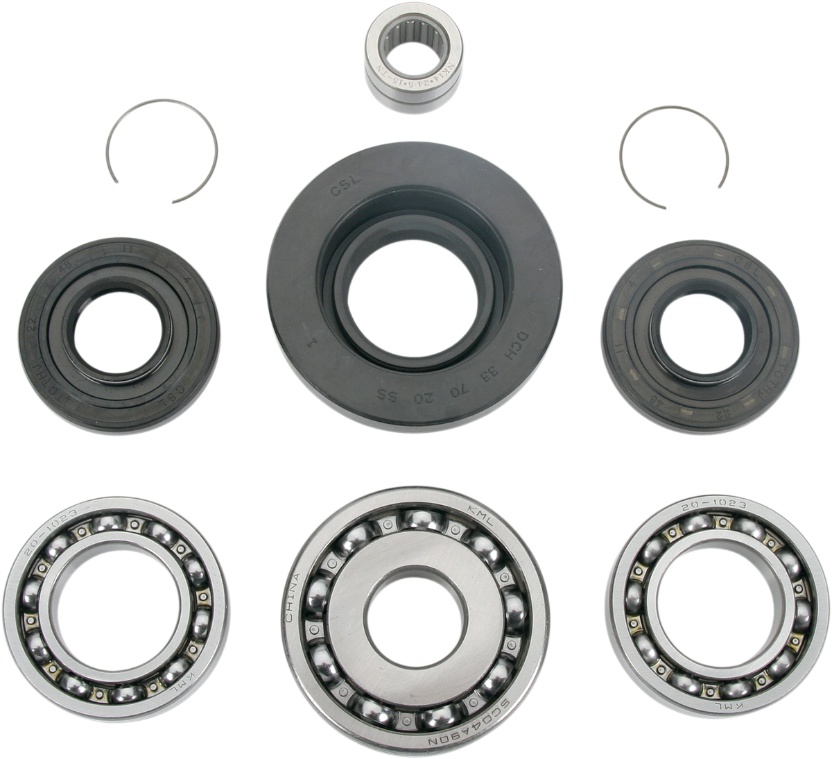 Moose Offroad Front Differential Bearing and Seal Kit for Honda 25-2004