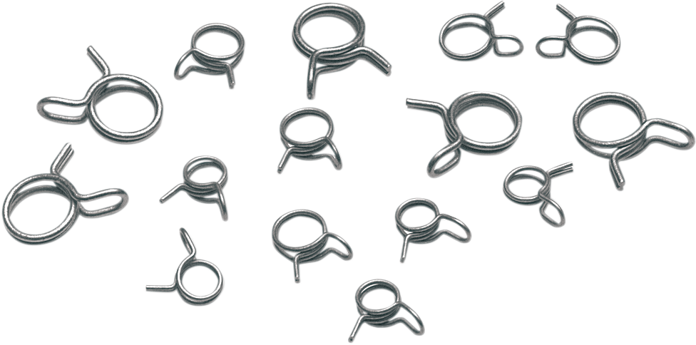 Moose Offroad 15-Piece Wire Hose Clamp Assortment – Part 111-1511