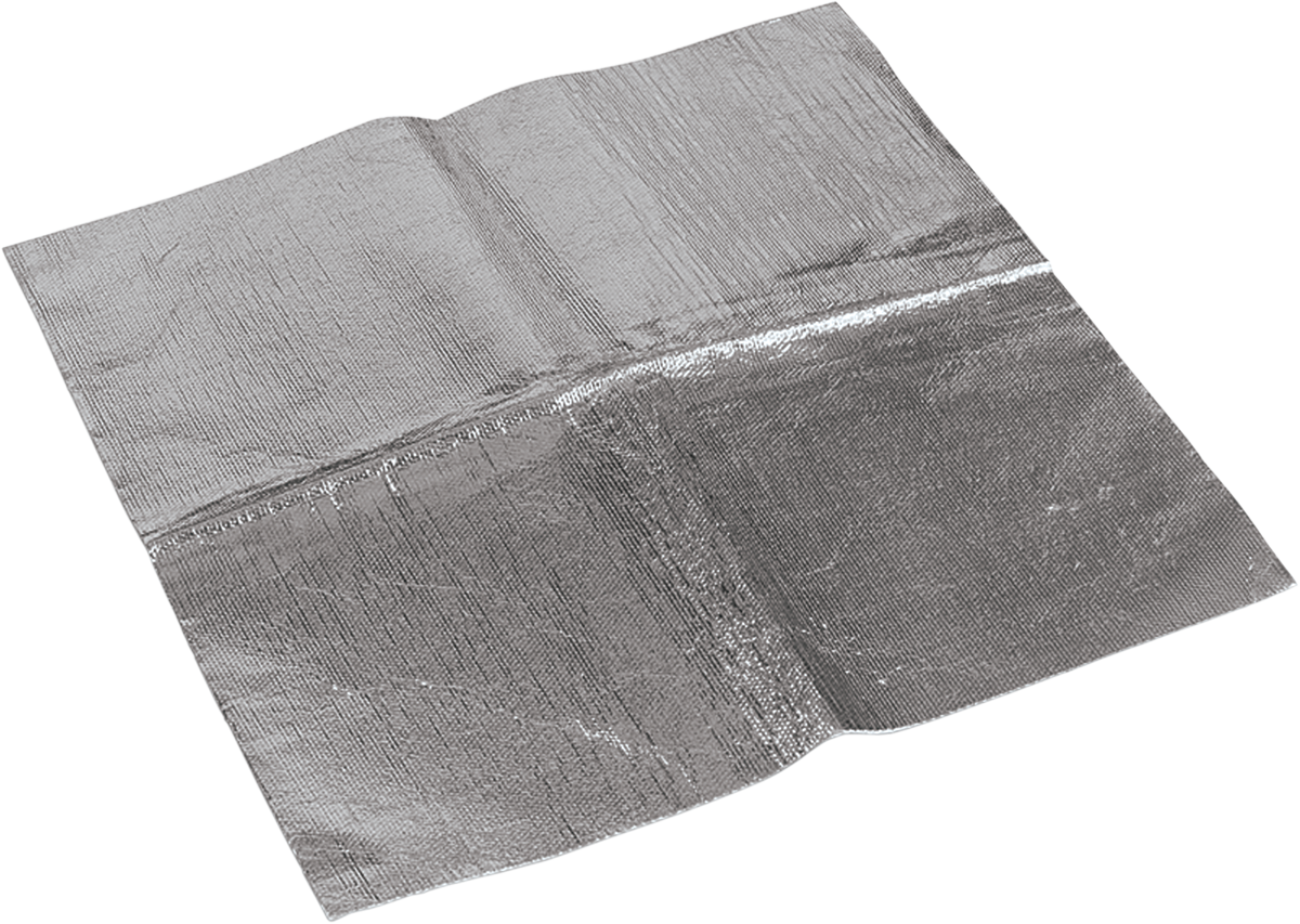Moose Offroad Heat Shield 401-1302 - 18 x 18 Inches Aluminized Fiberglass Heat Barrier with Adhesive Backing