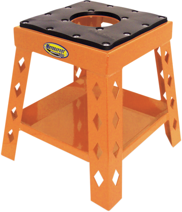 MOTORSPORT PRODUCTS Mini/Super Moto Stand - Orange (Part #94-4016)