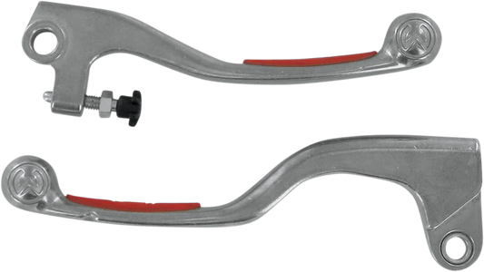 MOOSE OFFROAD Competition Lever Set - Red (Part Number: 1SGHA25)