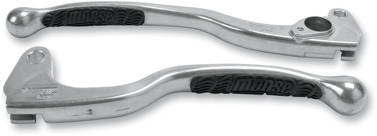 MOOSE OFFROAD Competition Grip Lever Set - Black (Part Number: 1ATYR22)