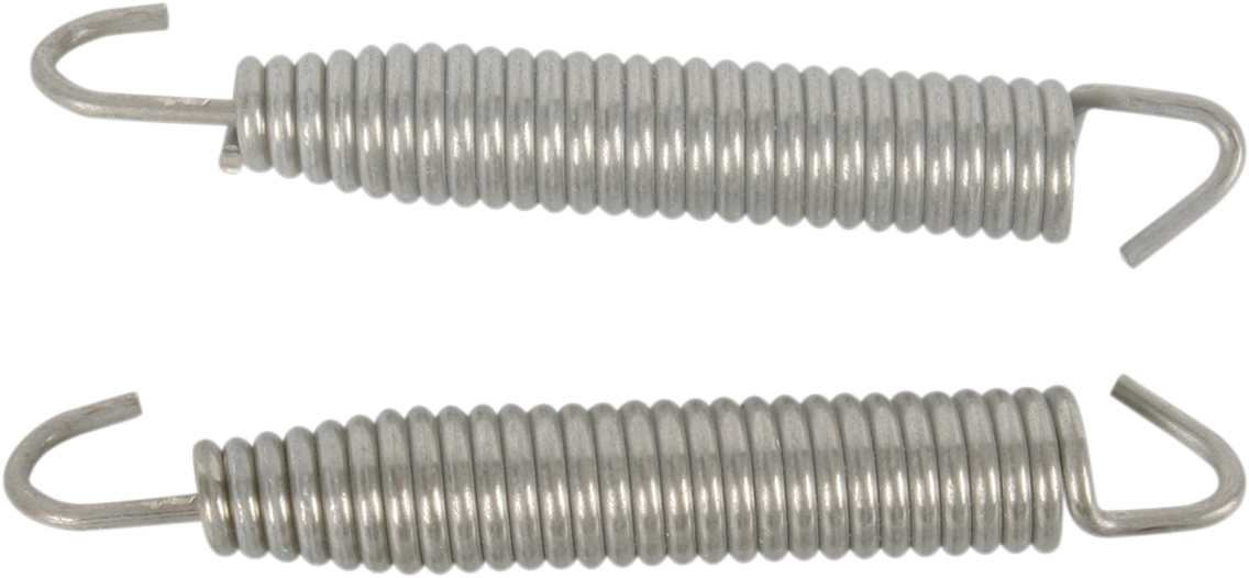 Moose Offroad Exhaust Springs 75mm Part #495-7500 – Durable Stainless Steel with Swivel Hook Design