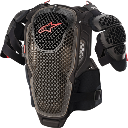 Alpinestars A-6 Roost Guard M/L - Lightweight Chest and Back Protector with Adjustable Fit