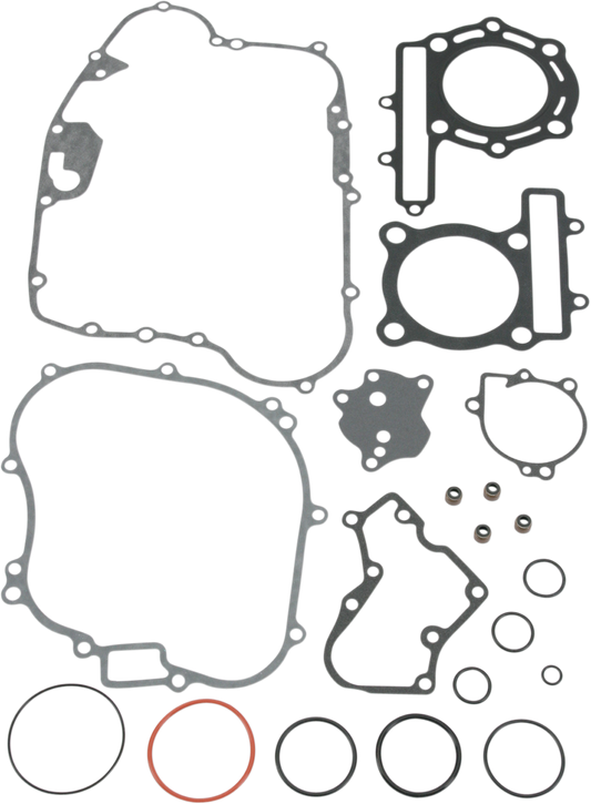 Moose Offroad Complete Motor Gasket Kit for Kawasaki 808804MSE - Engine and Transmission Rebuild Set