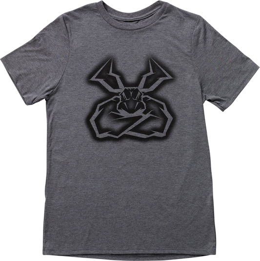 Moose Offroad Youth Agroid™ Shadow T-Shirt - Gray, Medium (Part #3032-3497)
