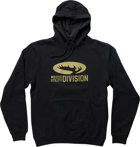 Moose Offroad MUD Antler Hoodie - Black Medium 3050-5880