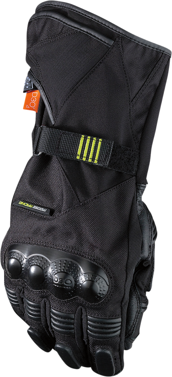 MOOSE OFFROAD ADV1™ Long Gloves – Black, Size Small (Part #3330-6992)
