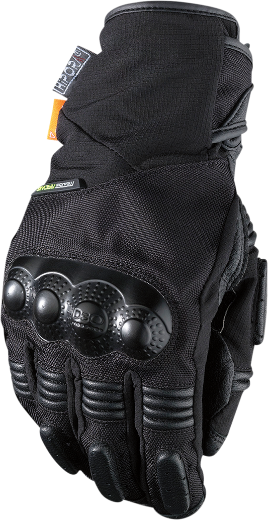 MOOSE OFFROAD ADV1™ Short Gloves Black Large (Part Number 3330-7000)