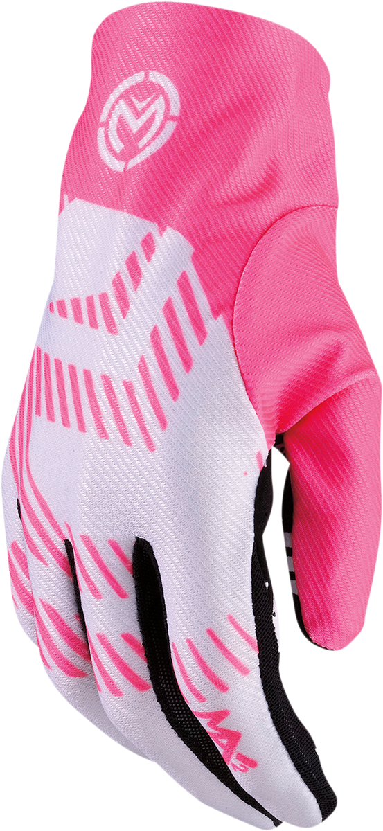 MOOSE OFFROAD MX2™ Pink Gloves - 2XL, Part Number 3330-7044