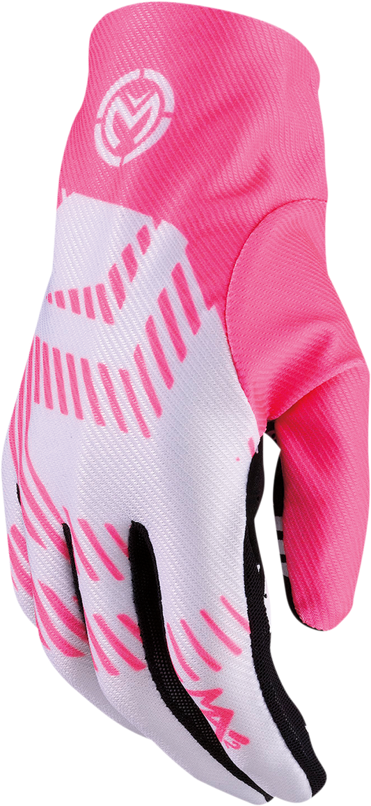 MOOSE OFFROAD MX2™ Pink Gloves - 2XL, Part Number 3330-7044