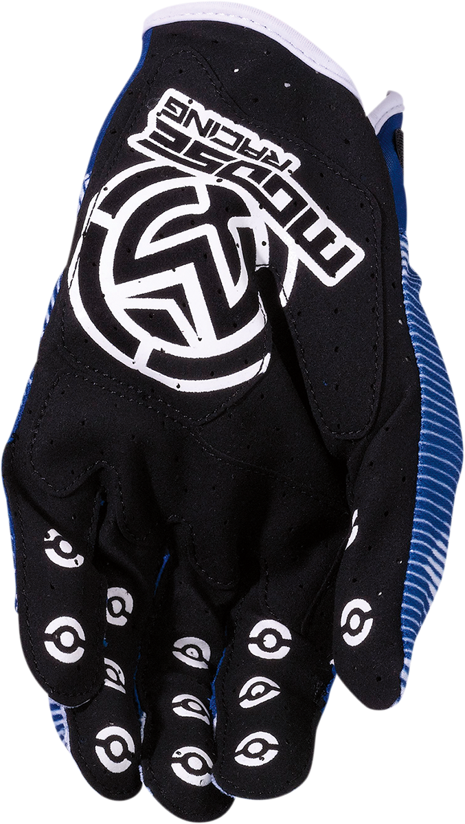 Moose Offroad MX1™ Gloves - Blue/White, Medium - Part No. 3330-7047
