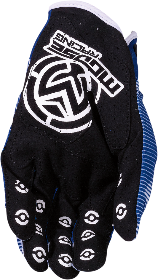 Moose Offroad MX1™ Gloves - Blue/White, Medium - Part No. 3330-7047