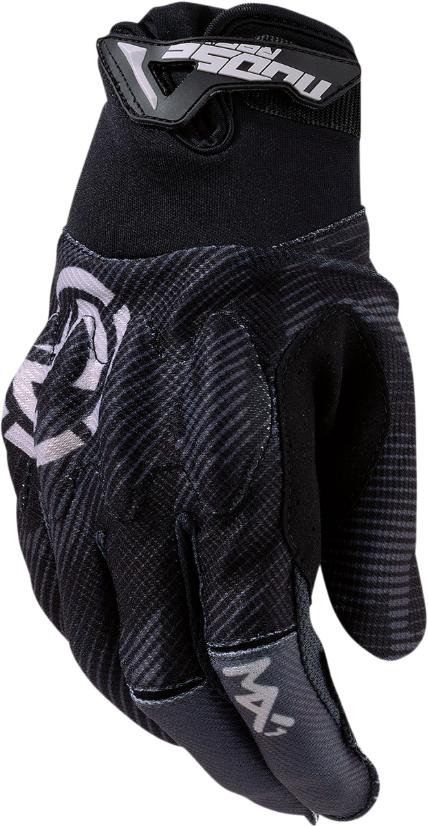 MOOSE Offroad MX1™ Gloves Gray/Black - Medium, Part No. 3330-7071