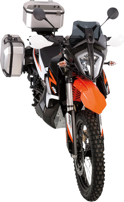 Moose Offroad Kenai Top Case 37 Liter Silver D0TR37100KM – Durable Motorcycle Storage with Locking System