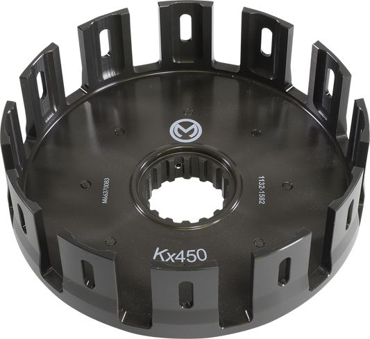 MOOSE OFFROAD KX 450 M663-B-2101 Clutch Basket with Cushions - Precision Billet Aluminum Design