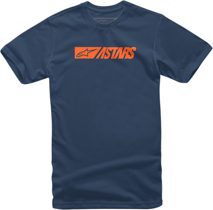 Alpinestars Reblaze Navy T-Shirt - XL by Alpinestars, Part Number 12137200470XL