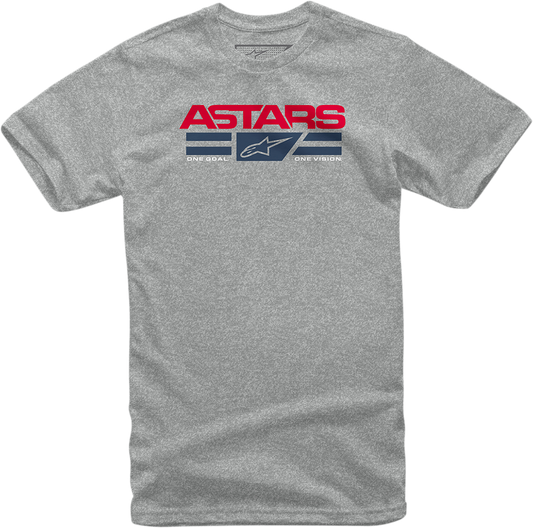 Alpinestars Positrack Heather Gray 2XL T-Shirt – Comfortable Cotton and Stylish Design