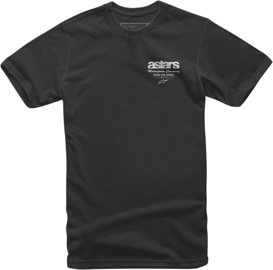 Alpinestars Sign Up T-Shirt in Black - XL (Part Number 12137204610XL)