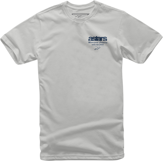Alpinestars Sign Up T-Shirt - Silver XL by Alpinestars, Part Number 12137204619XL