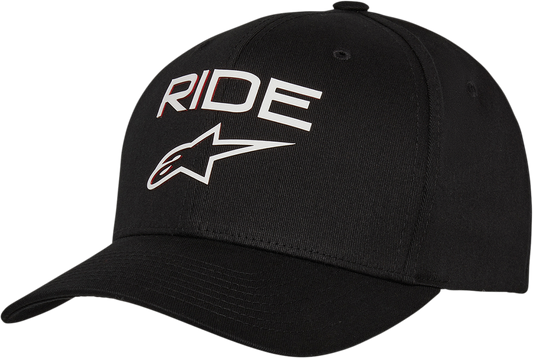 Alpinestars Ride Transfer Hat - Black/White Large/XL - Part #1211810101020LX