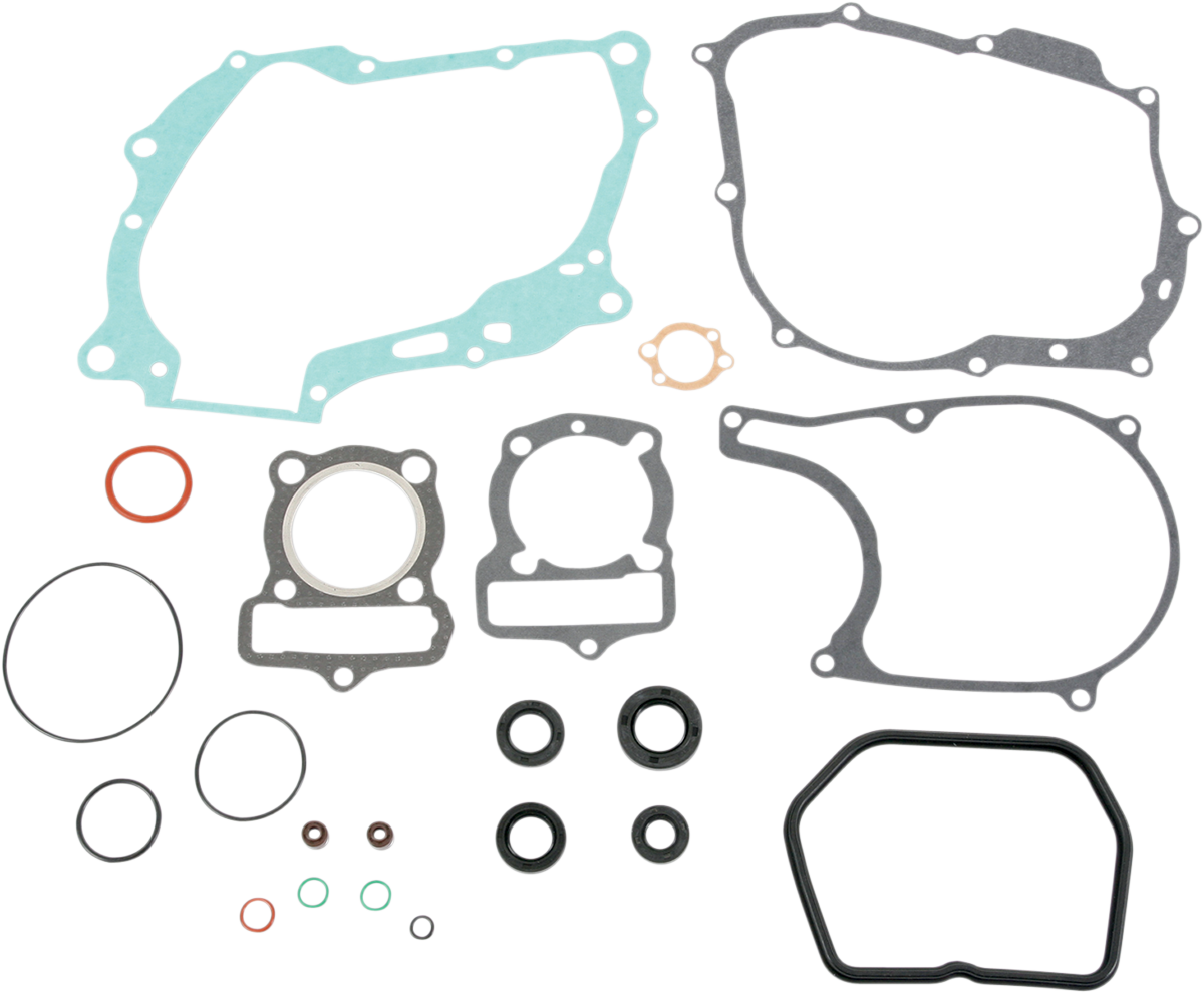 MOOSE OFFROAD Honda 811221MSE Motor Gasket Kit with Oil Seal for Engine and Transmission Rebuilds